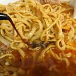 ラーメン二郎 - 赤酢投入～♪