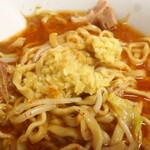 ラーメン二郎 - ここでショウガ混合～♪