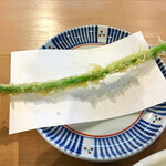 おうどん 瀬戸晴れ - さぬきのめざめアスパラ天