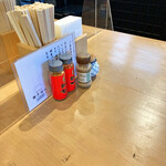 おうどん 瀬戸晴れ - 卓上