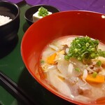 Kamakura Rokuyata - 朝限定の「豆乳仕立ての豚汁定食」500円（税込）