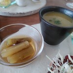 ジリーノ - ふきとごぼうスープ