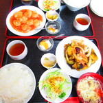 中国酒菜 味楽 - ２人の選べるランチ定食　７８０円（税込）【２０２１年５月】