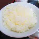中国酒菜 味楽 - 選べるランチ定食・海老チリソース　７８０円（税込）ご飯のアップ【２０２１年５月】