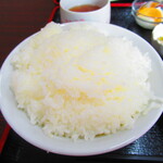 中国酒菜 味楽 - 選べるランチ定食・日替わり　７８０円（税込）のご飯大盛のアップ【２０２１年５月】