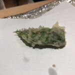 にい留 - アスパラガス中軸
      →穂先は瑞々しさとシャクッという食感で(^O^)／
      中軸は余熱でもっと滑らかに…甘みを纏って(^O^)／