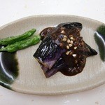 そば工房 玉江 - なすのそば味噌がけ