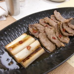 そば工房 玉江 - 鴨の南蛮漬け