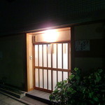 そば工房 玉江 - 入り口