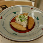 そば工房 玉江 - そば掻揚げ