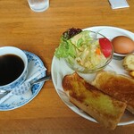 喫茶 なごみ - 料理写真:モーニングサービス Bセット コーヒー 500円(税込)