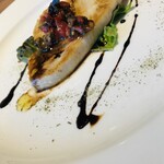 カフェ アンド レストラン オーガリ - コースのお魚