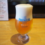 Maguro Sushi Umemoto - 生ビールはプレモルの香るエール