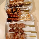 炭火 とり久 - こんな感じ