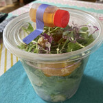 リストア カフェ アリアドネ - サラダは別容器
      ボリューム満点！