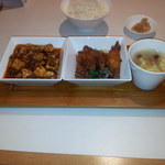 四川飯店 博多 - ランチプレート１２００円