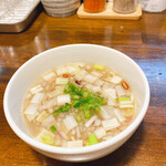 クラム＆ボニート 貝節麺ライク - 限定①(貝節つけそば)‥1100円