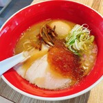 MEN-EIJI - 魚介豚骨醤油＋トロ玉