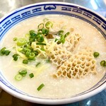 Braised Beef Tripe Congee