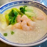 생채 선파 죽 Shrimp & Lettuce Congee