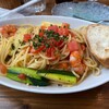 タベルナ　ルゥルゥ - 料理写真:エビ、ズッキーニ、フレッシュトマトスパゲティ