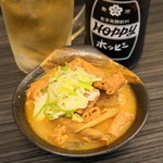 焼鳥日高 - 2012.10 もつ煮込み（190円）