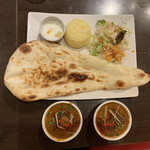 アロマズ オブ インディア - 『ランチセットBセット（1100円）』