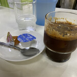 どんころらぁめん - 食後のアイスコーヒーのサービス