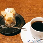 月の蔵人 - デザート、コーヒー