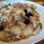 蘭蘭酒家 - 料理写真:美味しいあんかけ焼きそばは税込み650円って安いよね!