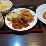 中華料理 全家福 - 週替りランチ858円。