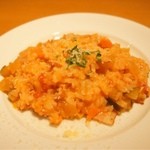 Trattoria barze - トマトのリゾット、すごくおいしかった(^^)