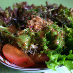 スプーンソング - 糸島野菜のサラダ。ボリュームもかなりありました。