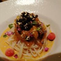 鮨まつもと - ウニビーフン