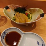 あさひ鮨 本店 - ホヤ酢