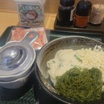 はなまるうどん - とろ玉めかぶ納豆ぶっかけ　冷（小）