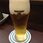 Sushidokoro Kuriya - 生ビール