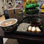 LAWSON - 炭水化物（そば）に稲荷（おかず）どん兵衛（お汁）