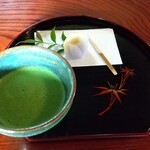 春蘭亭 - 抹茶のセット