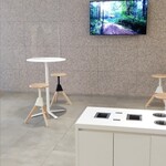 六花亭 - スタンディングテーブルスペース