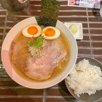 貝と地鶏だしのらぁ麺 ちょろ - 