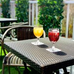 軽井沢ホテルそよかぜ - そよかぜグリーンデッキ