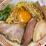 あってりめん こうじ 安中原市店 - 手揉み油そば