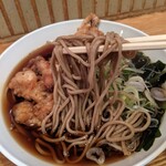 六文そば - シャキッとしたお蕎麦