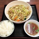 Chuukaryouri Shuurai - 本日のセット　皿うどんセット
