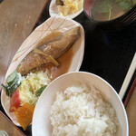 珈琲銀豆 - ブリの煮付け定食（＾∇＾）