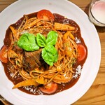 とろける牛ホホ専門店 cheek - ナポリタンスタジアム準グランプリ　3度楽しい牛ホホのナポリタン