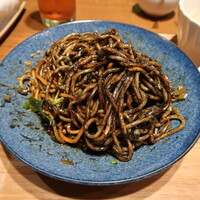 珞珈壹号 銀座店 - レッカン麺（武漢胡麻ソース混ぜ麺）　混ぜ混ぜ後♡