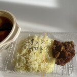 スープカレー トムトムキキル - キッズには唐揚げが付きます。