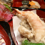 古長 - 寿司御膳の天ぷら